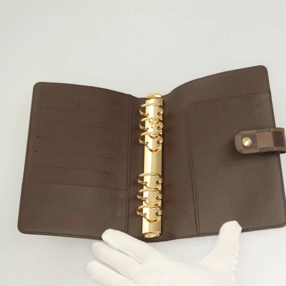 LOUIS VUITTON Damier Ebene Agenda MM Day Planner Cover - Picture 7 of 15